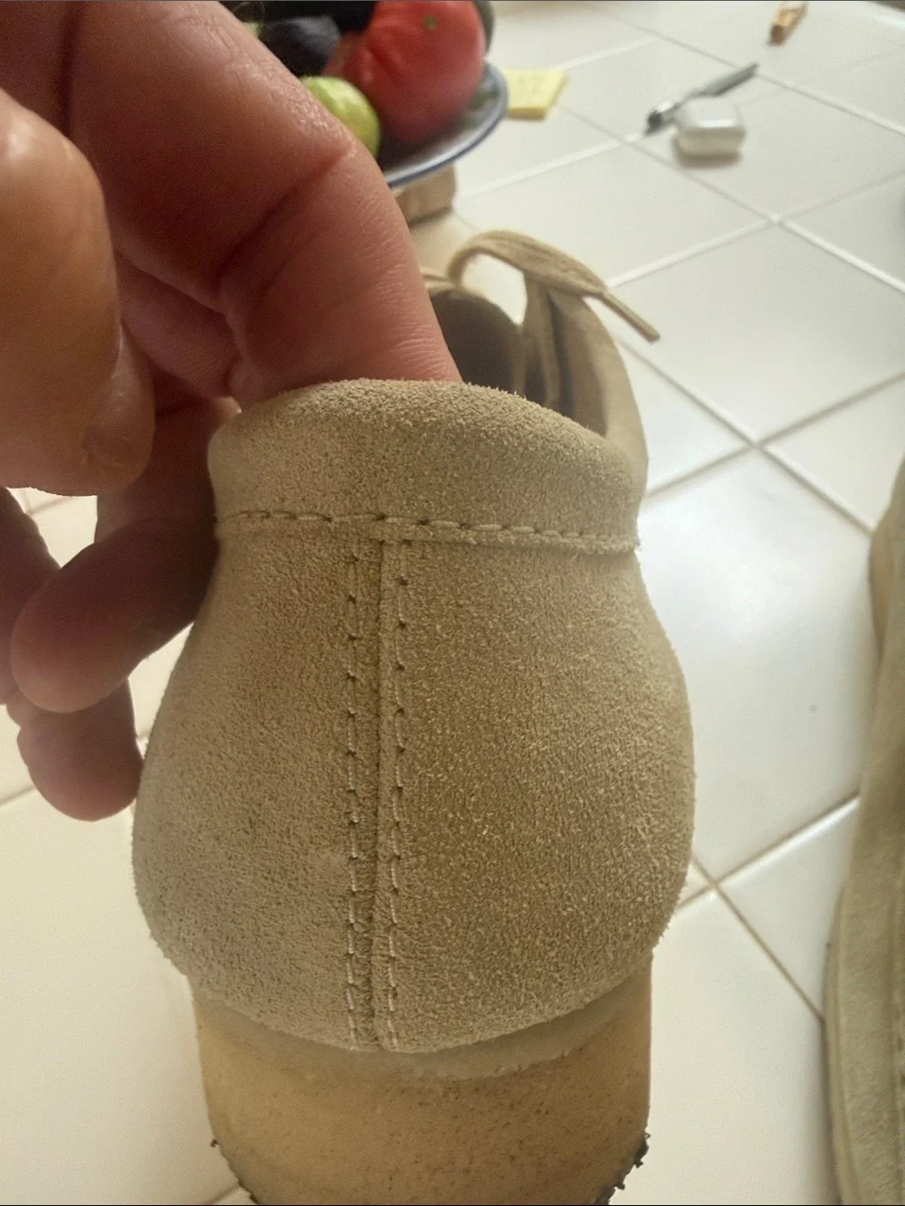 Clarks Men's Suede Chukka Boots - Tan